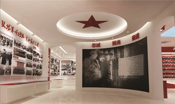 广东部队荣誉展厅设计