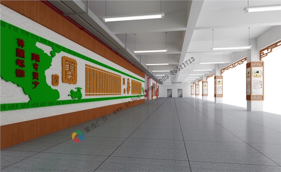 走廊文化墙设计公司