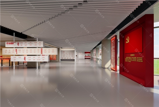 数字党建展厅设计