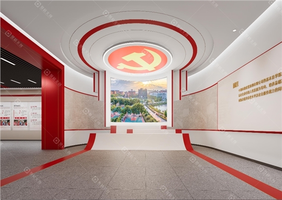 数字党建展厅设计