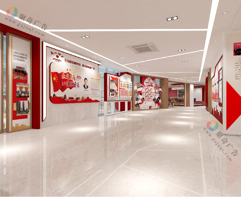 广州酒家企业文化展厅设计公司