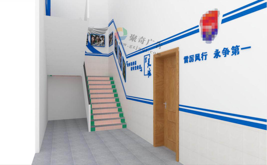 部队楼道文化墙设计.jpg