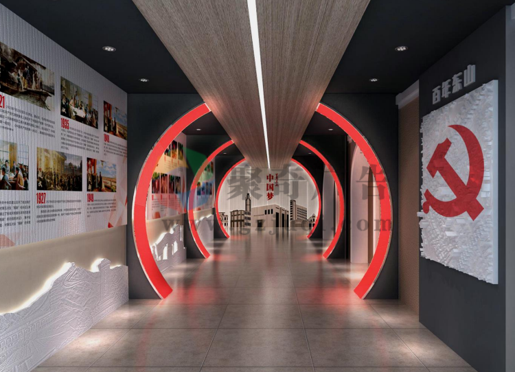 红色主题文化展馆设计