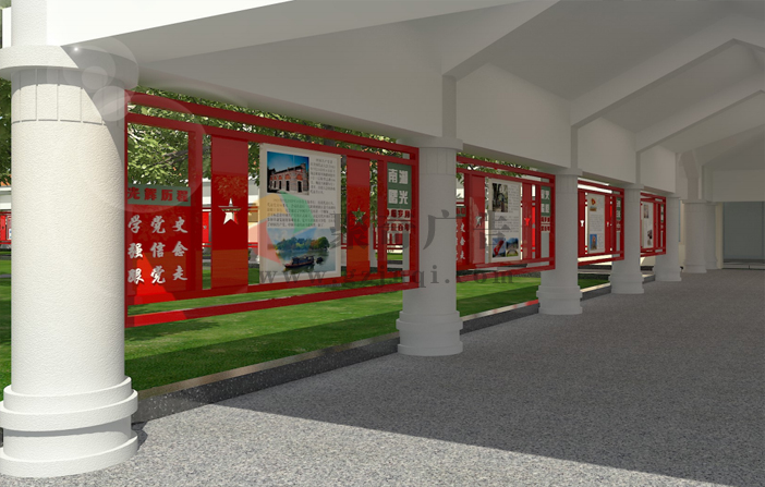 红色教育基地展厅设计