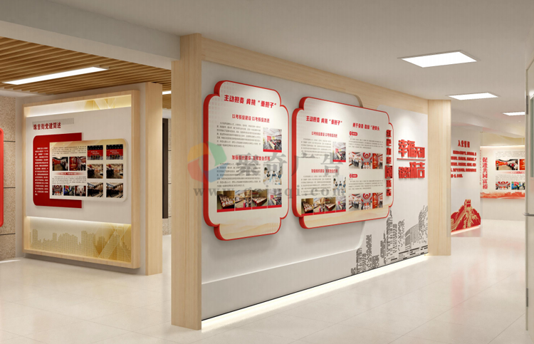 学校党建活动室设计