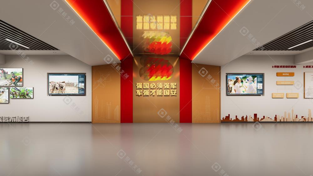 军史馆展厅设计 军史馆展厅设计